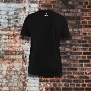 Black Unisex PERSPECTIVE Choices T-Shirt Back View