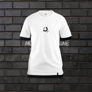 White Unisex PERSPECTIVE V.S.O.P. T-Shirt Front View